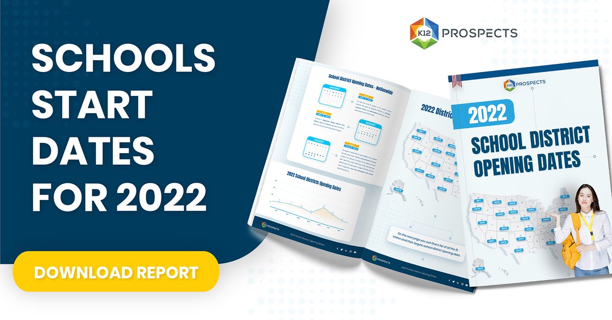 2022 Nationwide school districts opening dates bit.ly/3zh8Wb0
#iste2021 #edchat #educhat #k12 #marketing