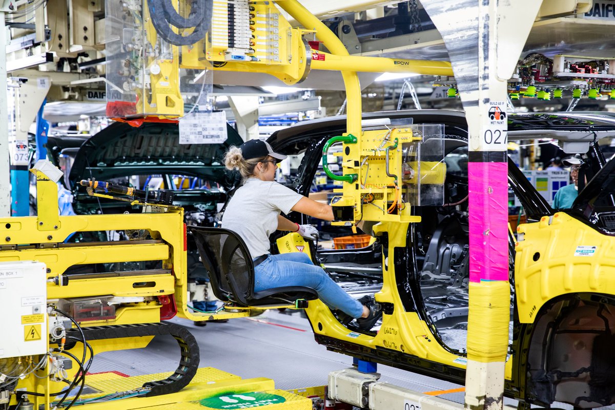 🚗 Exciting news for #Indiana! Toyota's $1.4B investment in their Princeton facility for a new battery electric SUV boosts their total investment to $8B. This expansion further cements #Hoosier's leadership in the future of mobility. events.in.gov/event/gov-holc…