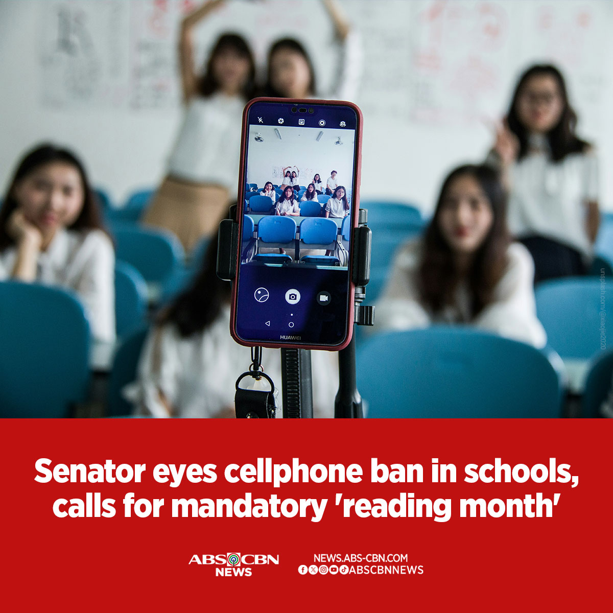 A lawmaker is eyeing to file a bill that will totally ban cellphone use in all basic educational institutions to help children focus on their studies and return to the habit of regularly reading books.

READ: news.abs-cbn.com/news/2024/4/25…