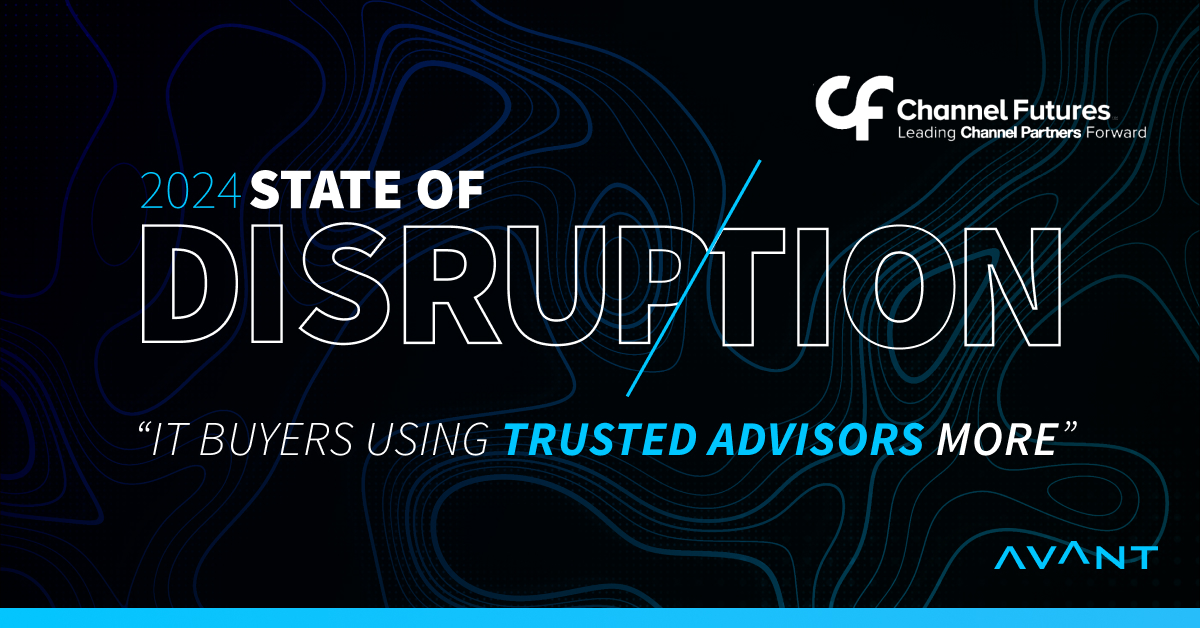 Help your customers identify their digital twin to inspire more confident IT decision-making! Check out this article from Channel Futures to explore the findings of our latest Disruption report, which details the growing Trusted Advisor movement &gt;&gt; hubs.la/Q02v2B8b0