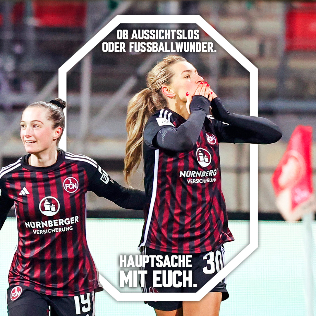 MIT EUCH. #fcn | #clubfrauen | #MitEuch