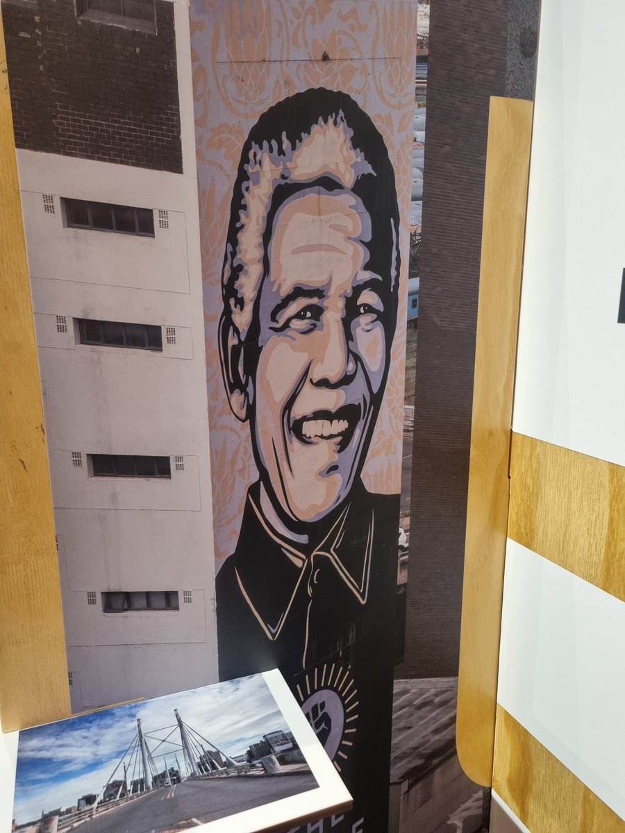 NelsonMandela's tweet photo. We're excited to unveil the Named After Nelson exhibition. It's at the foundation for the next 6 months. Come explore Madiba's legacy through six iconic places named after him. Stay tuned to our timeline for live event updates. #NelsonMandela #Legacy https://t.co/kukGgYQ9p8