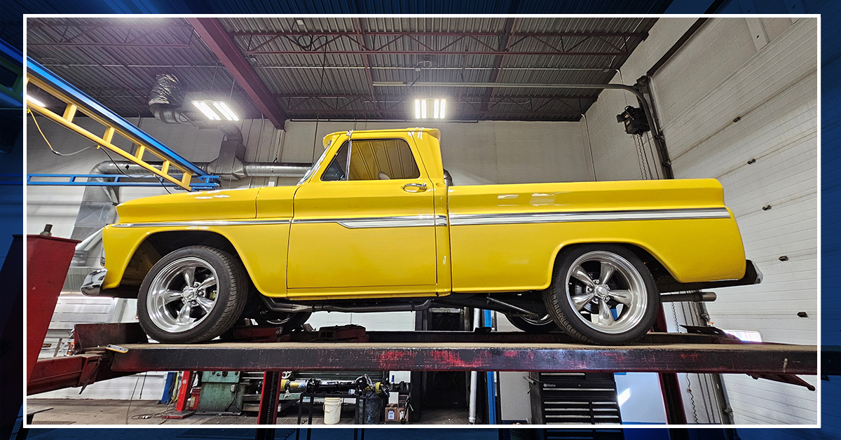 Get your weekend ride road-ready at Pat’s Driveline! #tbt #driveshaft #driveshaftshop #driveshaftrepair #classictruck #truck