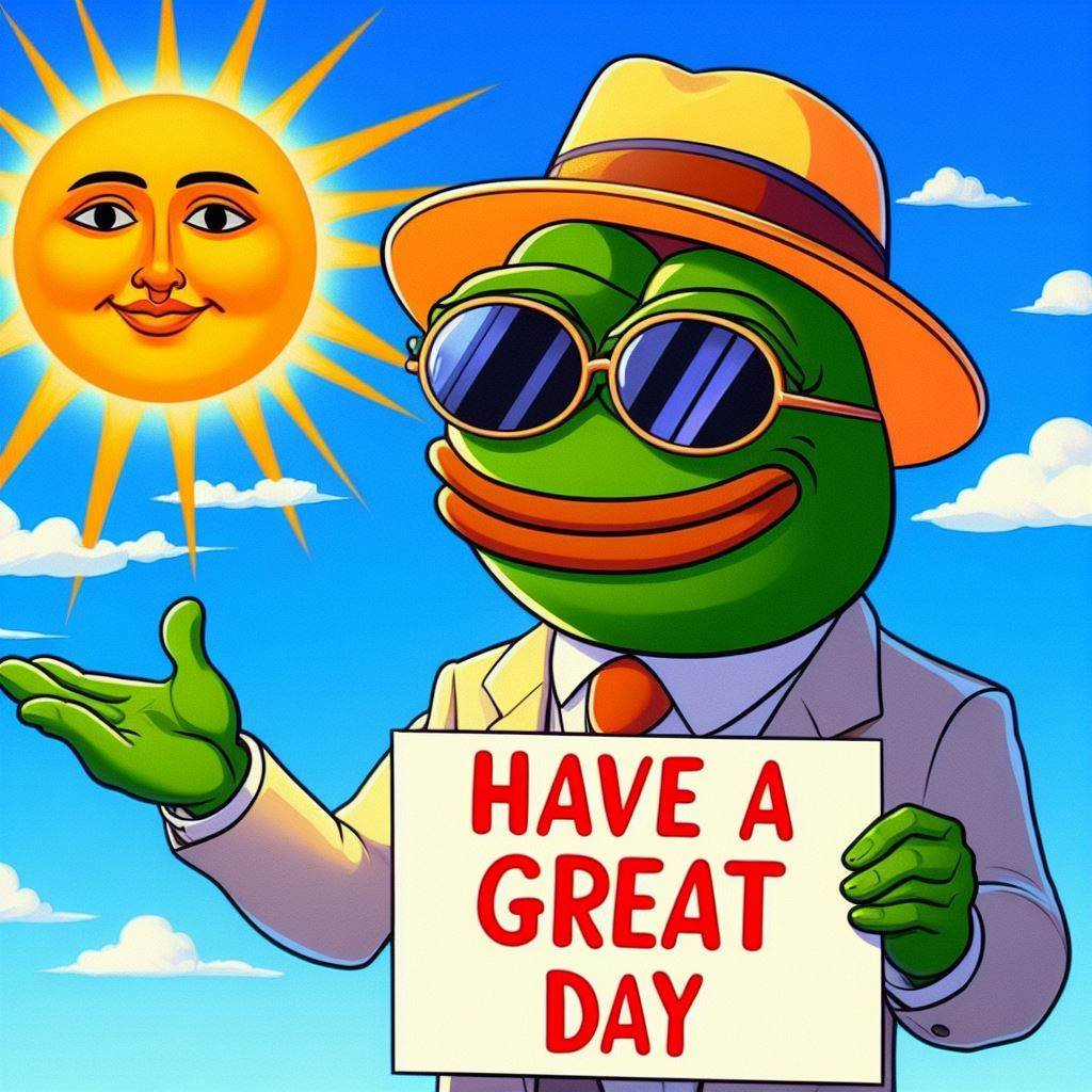 🐸😎Have a great day! Don't forget that we are gearing up for Phase 3, minting on May 2. Join the Pepe Army Yacht Club and get ready for exciting new opportunities! 🌟🚀✨🐸  #PepeArmyYC 🐸@PepeArmyYC discord.gg/C57QDDde t.me/PepeArmyYachtC…