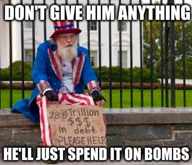 mcarmystrong's tweet photo. @RobertKennedyJr Uncle Sam needs an intervention. Maybe even a regime change?
#RFKJr #DropJoe https://t.co/EFht397aW6