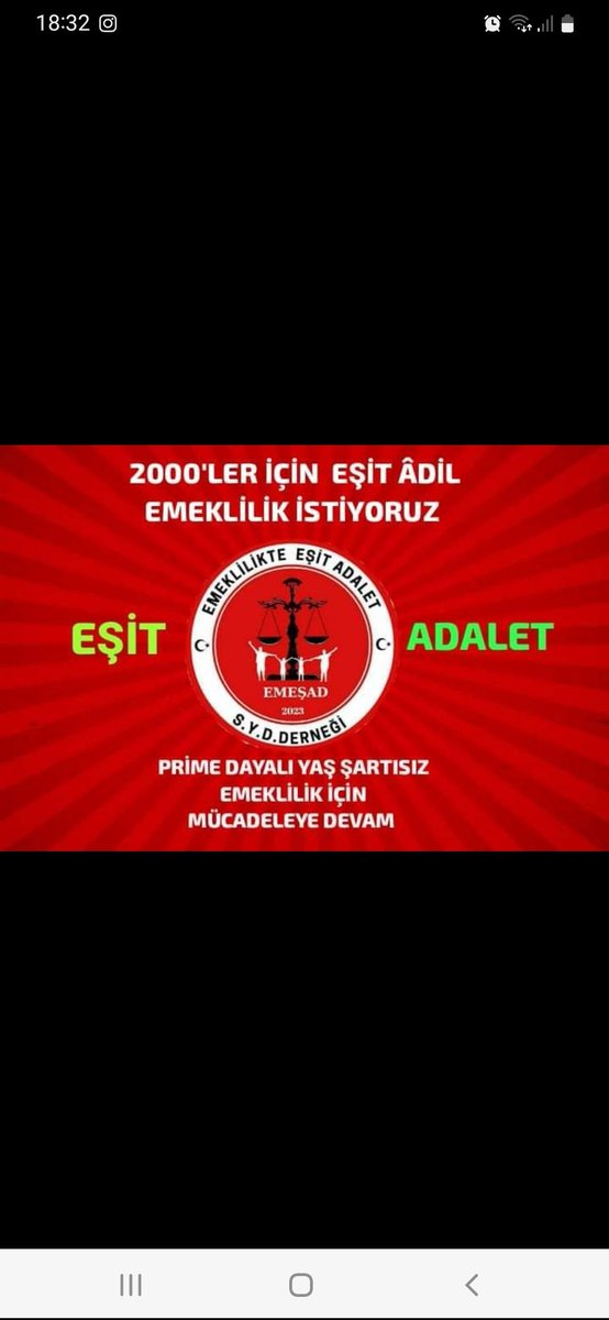 #SgkdaEşitlikİstiyoruz
Her zaman adalet ve eşitlikten yana olduk olmayada devam edeceğiz herkesi bu mücadeleye bekliyoruz 
#EMEŞAD DERNEĞİMİZ İLE TALEBİMİZ EŞİT BİR EMEKLİLİK SİSTEMİ #dilanpolat #ajaexc #viralvideo #faiz