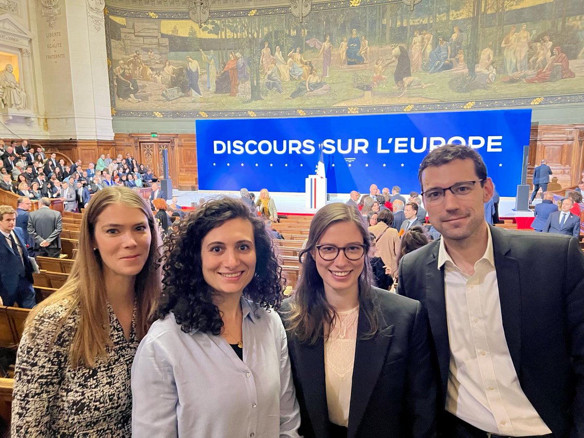 Avec le programme "Génération Europe " <a href="/ofaj_dfjw/">🇫🇷 OFAJ_DFJW 🇩🇪</a>, nous sommes inspirés par le discours de la Sorbonne 2.0 qui donnera des pistes de réflexion pour l'UE à bâtir pour la prochaine mandature après les élections 🇪🇺. La menace de notre démocratie devrait nous alerter, protégeons-la.