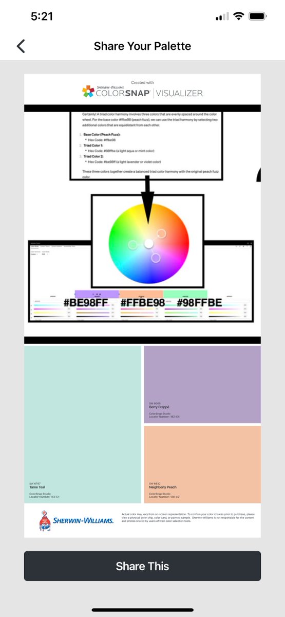 #ChatGPT   #Pantone Peach Fuzz triad with #icolorpalette1 #dataviz #infovis #colourlovers #colortheory #VisualAnalytics #siggraph #IEEEVIS #IEEECGA #DurhamCountyLib3