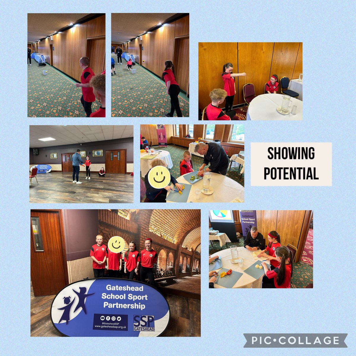 Some of our children from Year 5 and 6 had a fantastic day with @GatesheadSSP on their Showing Potential Day. We loved each of our workshops and took away the key message of believing in ourselves no matter the challenge! @FallaParkSchool @Miss_Carr_Falla