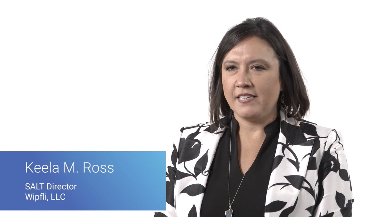 Staying ahead of sales and use tax regulatory changes and mitigating risk and exposure to state and local audits can be challenging. Hear practical advice from Keela Ross, SALT Director at <a href="/Wipfli_LLP/">Wipfli</a>, on how to overcome these obstacles for your clients. 🔗cpa.com/videos/here-ke…