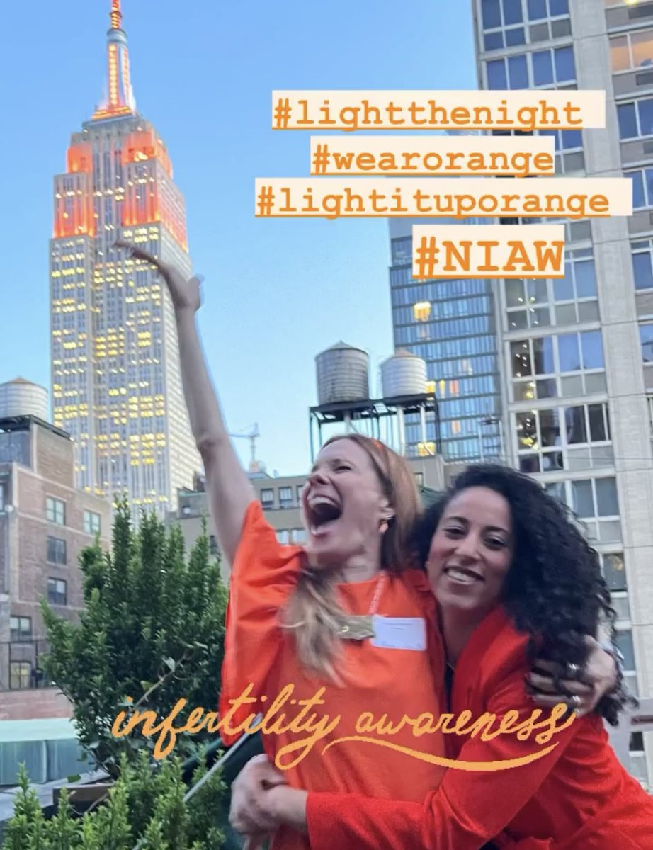 This night! 🎉🧡

Thank you @resolveorg for your support & for continuing to include my voice in the larger conversation. 

Thank you for allowing me to be seen not for what I don't have, but for the richness of the life that I do. 💖 

#NIAW #CNBC 🧡 #lightitup #wearorange