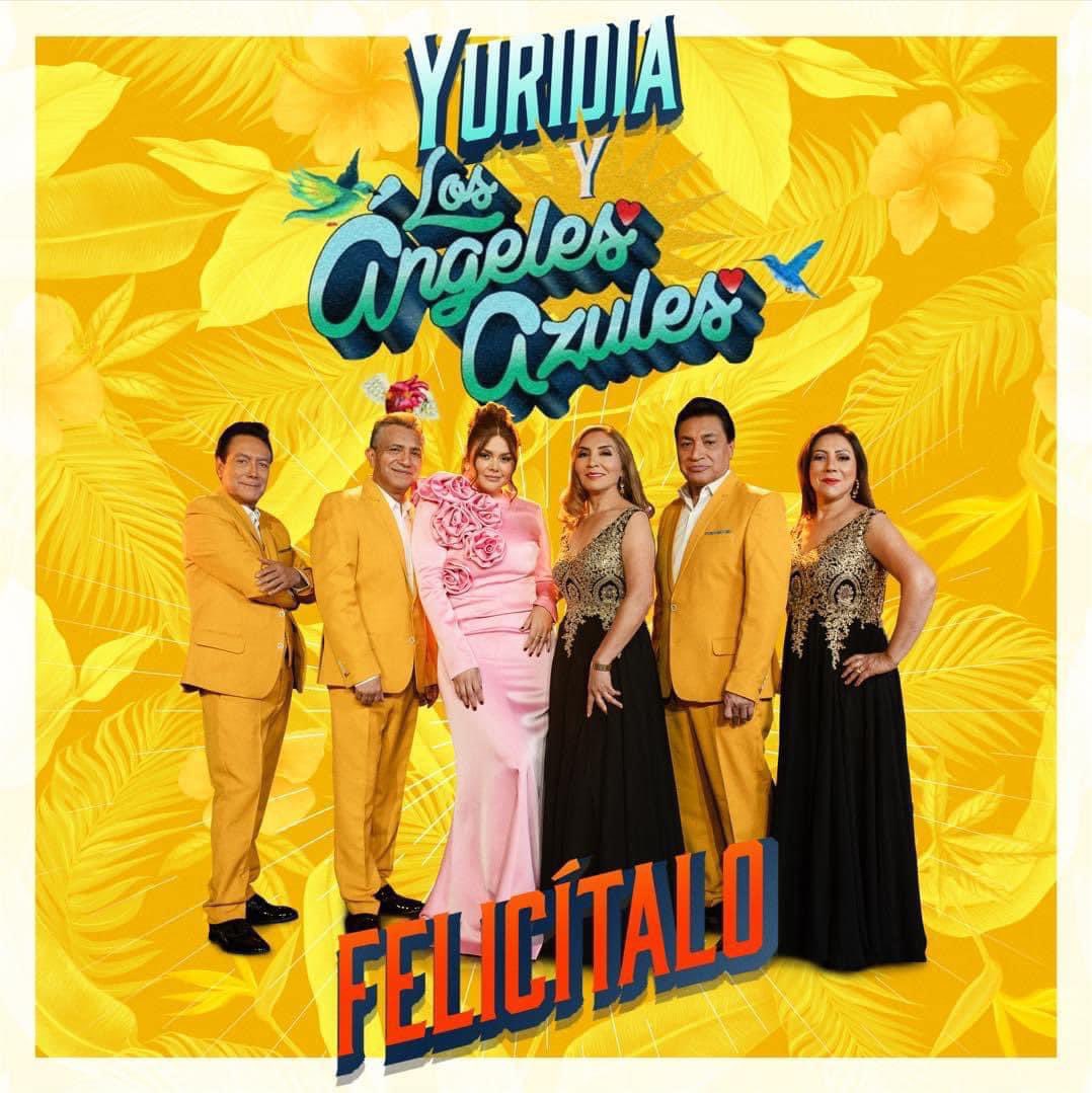 Saca tus mejores pasos de baile porque hoy se estrena #Felicítalo de @yuritaflowers y @angelesazulesmx. 💃🏻⭐️ ¿Ya preguardaste? Yuridia.lnk.to/FelicitaloPS