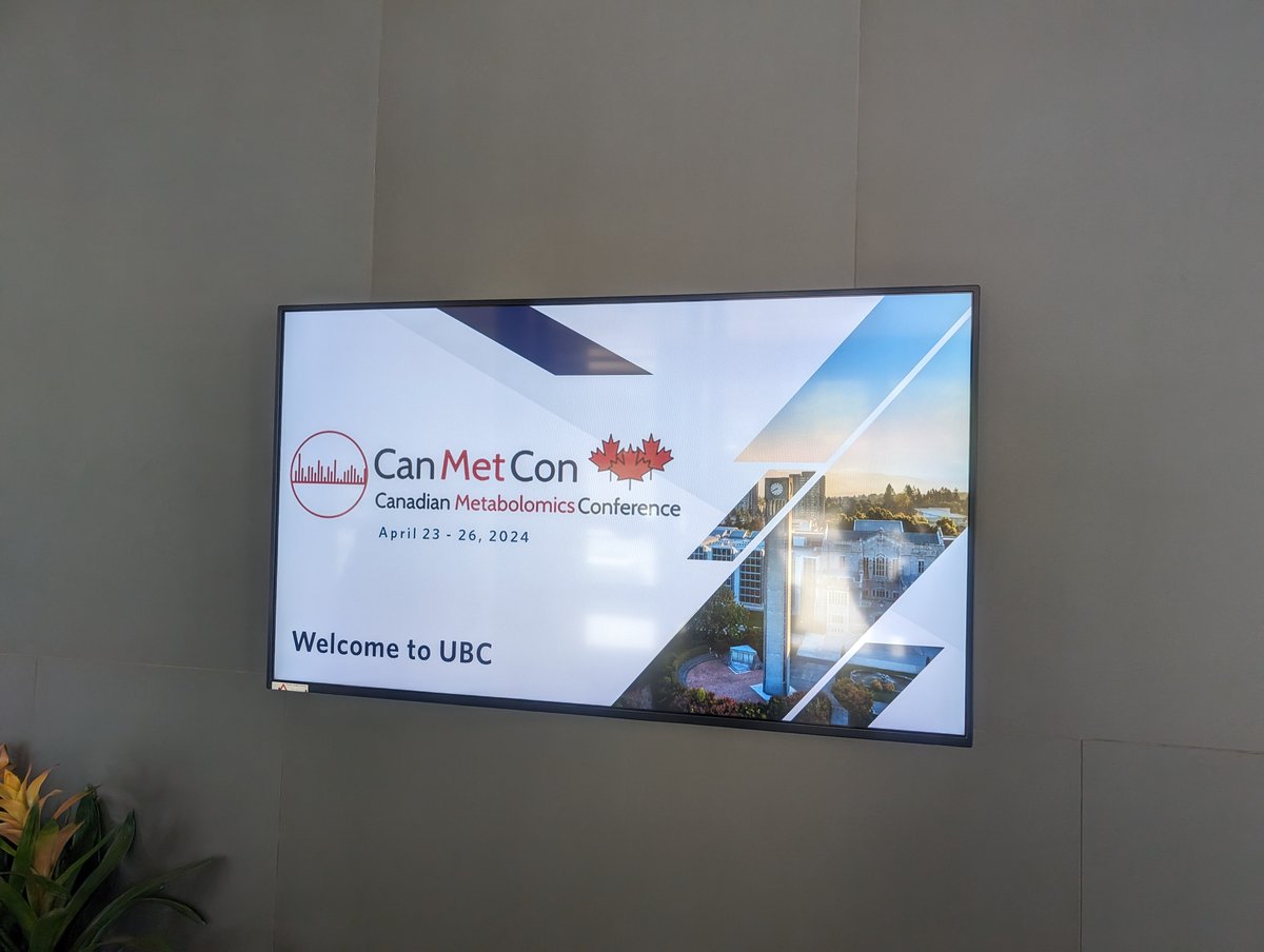 TMIC_Canada's tweet photo. Welcome to the 5th Canadian Metabolomics Conference 2024!
Welcome to Vancouver and UBC!

Huge thanks to our amazing volunteers and our sponsors Let's make this conference unforgettable!

Share your moments with us using our official hashtags: #CanMetCon2024 #CanMetCon https://t.co/3hjRKBUzhI