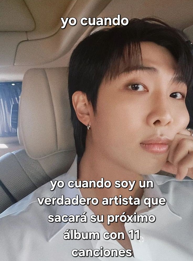 Gracias Namjoon por nunca soltar el lápiz