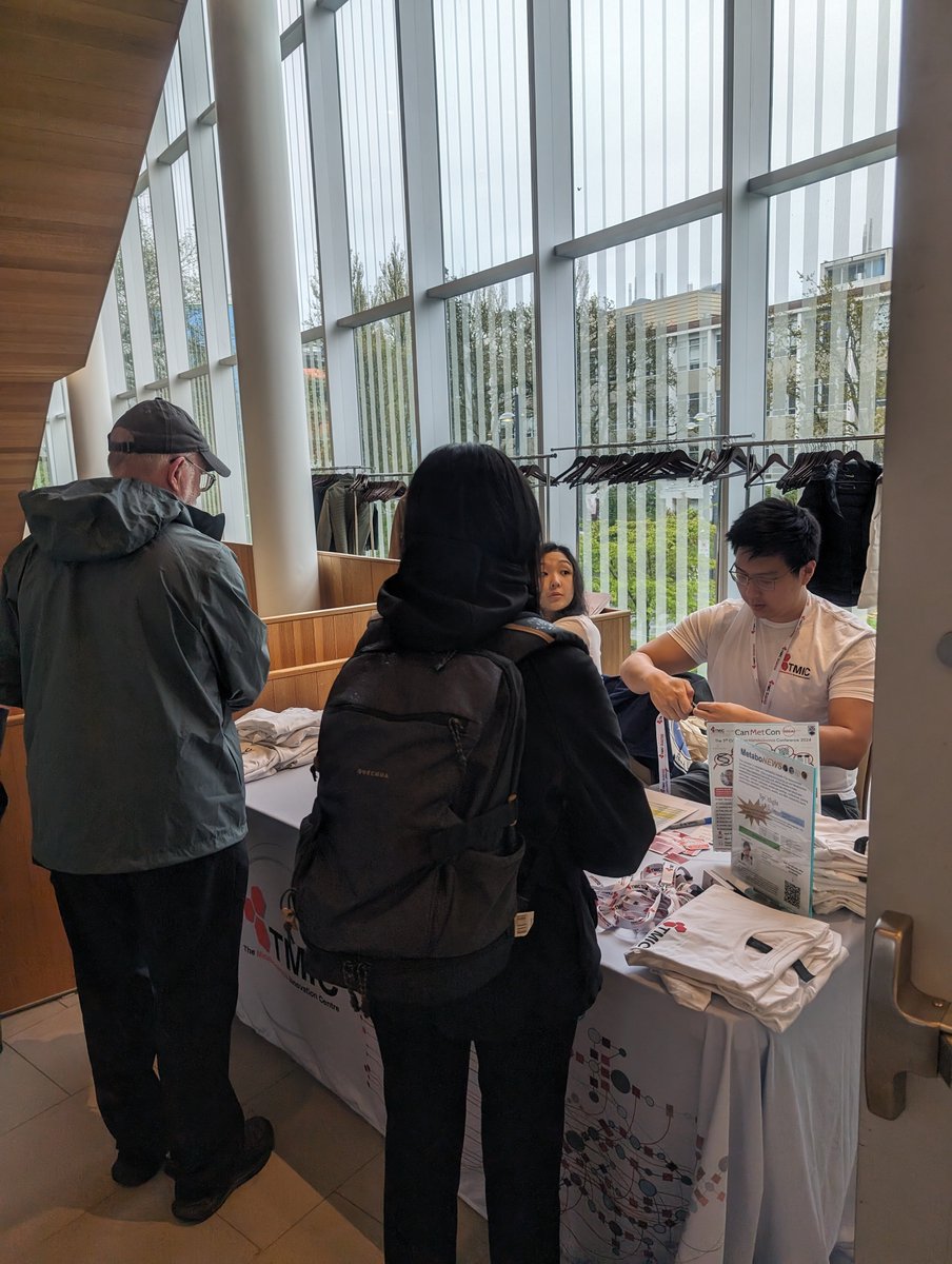 TMIC_Canada's tweet photo. Welcome to the 5th Canadian Metabolomics Conference 2024!
Welcome to Vancouver and UBC!

Huge thanks to our amazing volunteers and our sponsors Let's make this conference unforgettable!

Share your moments with us using our official hashtags: #CanMetCon2024 #CanMetCon https://t.co/3hjRKBUzhI