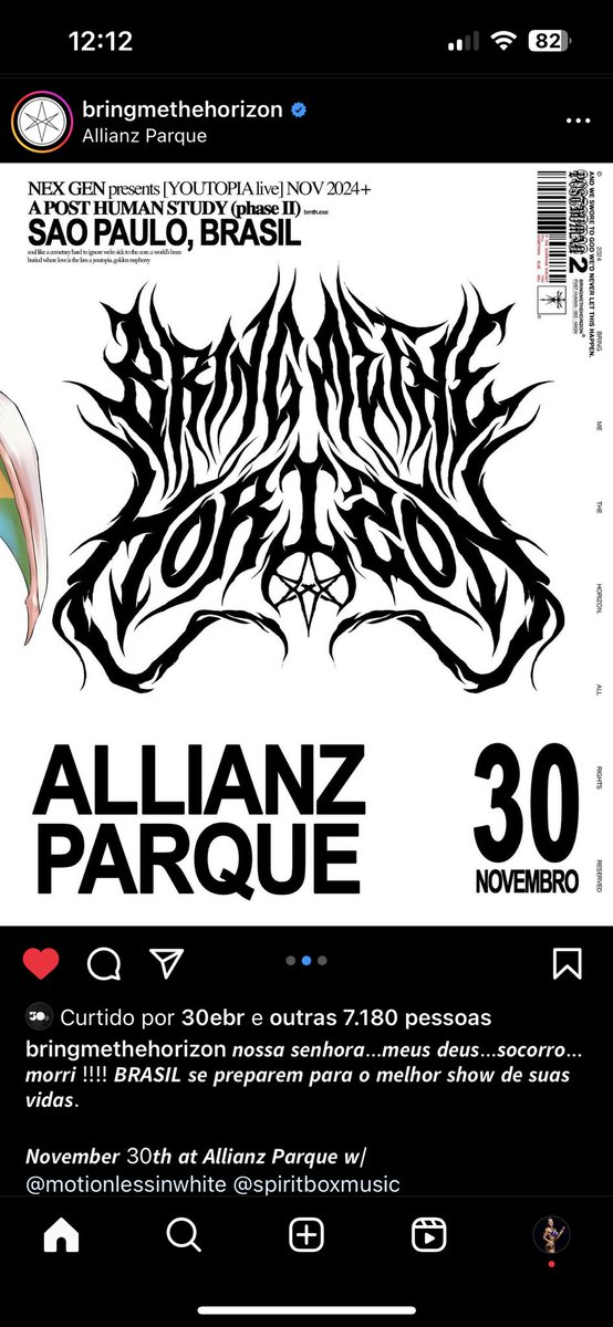camilatakeuchi_'s tweet photo. Tive uma parada agoraaaaaaa @bmthofficial no brasilllllll!   
Aceito de presente 🎁 https://t.co/1IupxARSgA