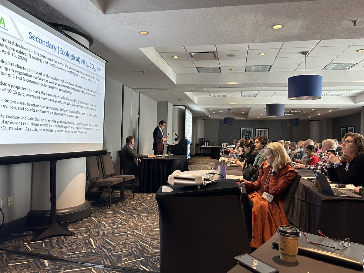 AAPCA’s 2024 Spring Meeting continues today, starting with discussions on state/local/federal air quality planning efforts as well as monitoring, modeling, and other technical updates.

#CleanAirAct