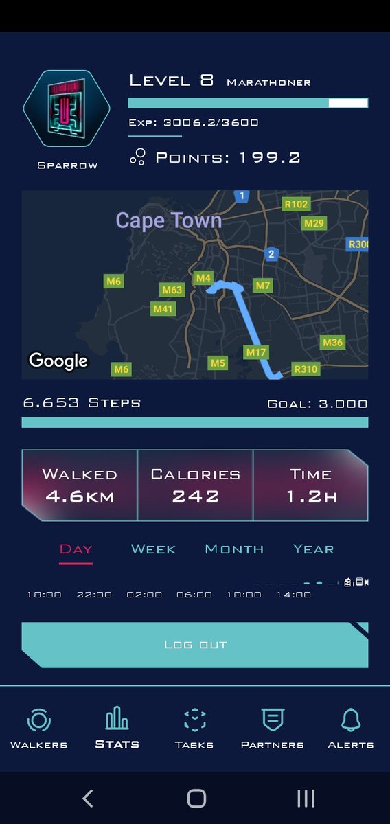 My daily walk done. Feeling a bit sluggish 🥱🚶‍♀️<a href="/WalkersCNFT/">WALKERS</a> 
#W2E #NFT #WalkersCNFT