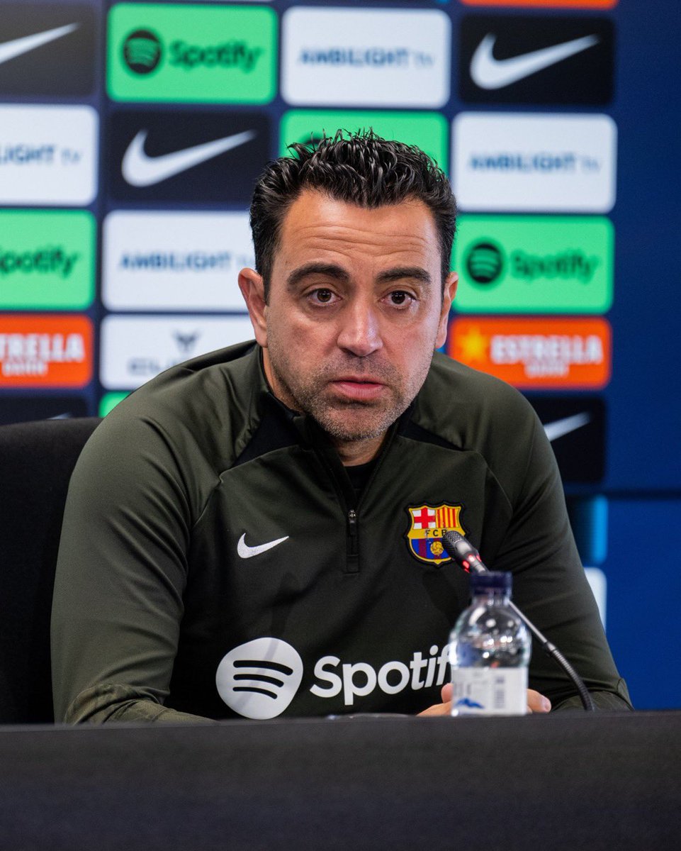 Xavi: 'There will be no change in my coaching staff.'