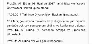 Allah'ın dili Arapça diyen DİB Ali, din işlerinin tepesinde oturuyor ama Arapça ve Fransızca bilmiyormuş.