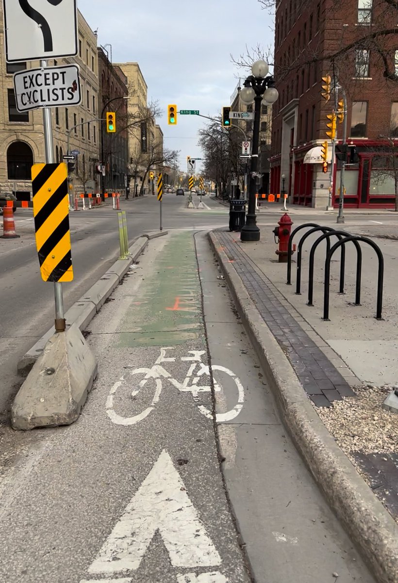 A great morning to bike to work! #cycling #Winnipeg #AT