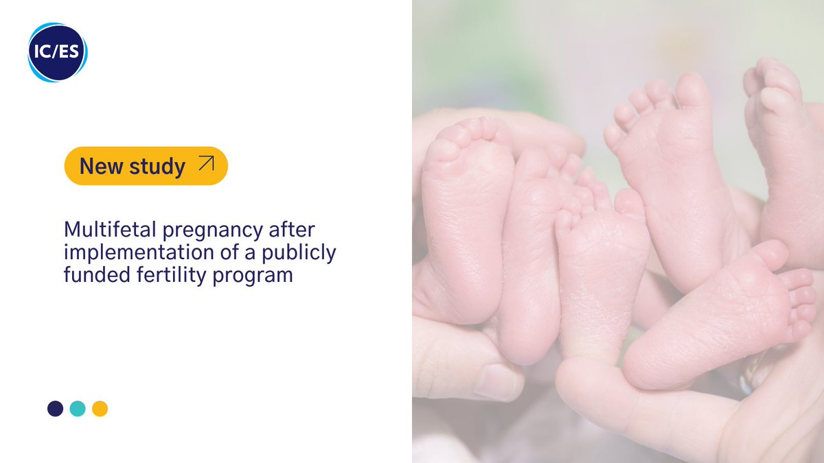 New: Publicly funded fertility program linked to a decrease in the rate of multifetal pregnancy. Read the research: ices.on.ca/publications/j… @queensu