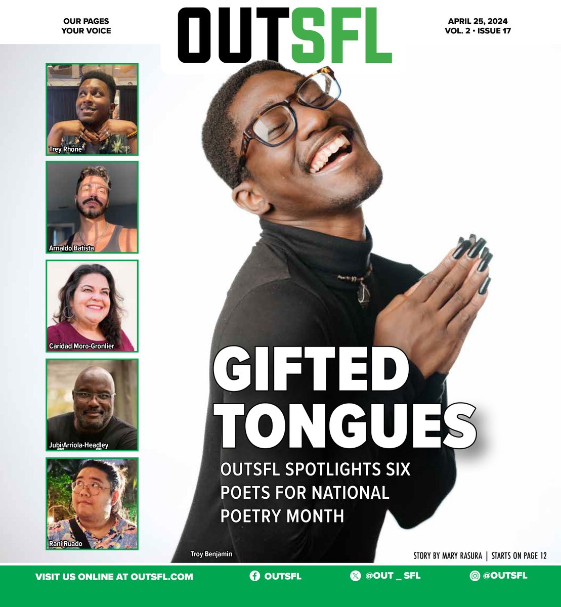 This week’s issue is OUT! Meet six incredible poets and discover their inspiring stories. Pick up a copy around town or click to read a digital version. anyflip.com/yepgb/dvak/