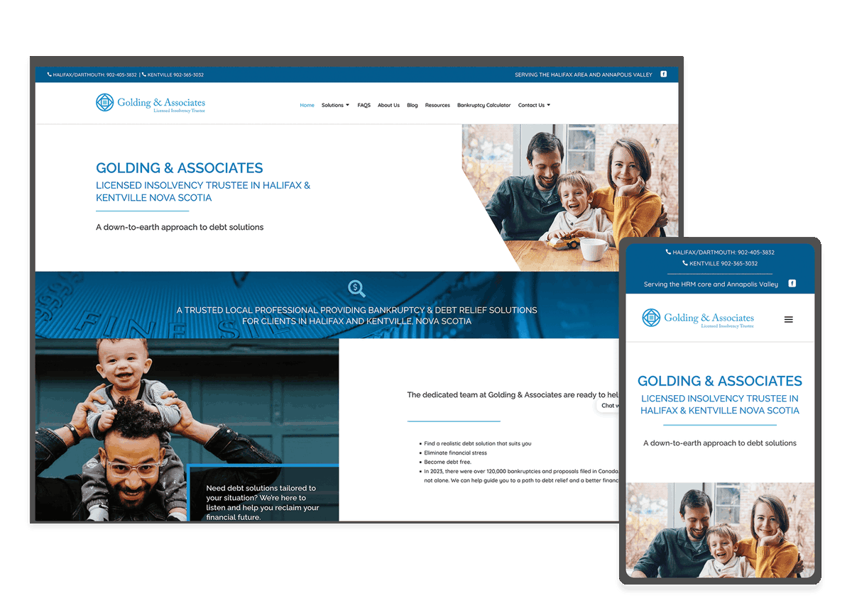 websitesca's tweet image. Golding &amp;amp; Associates in Kentville, Nova Scotia, a licensed insolvency trustee based in Nova Scotia, provides comprehensive debt solutions, including bankruptcy and consumer proposals.

websites.ca/toronto-web-de…