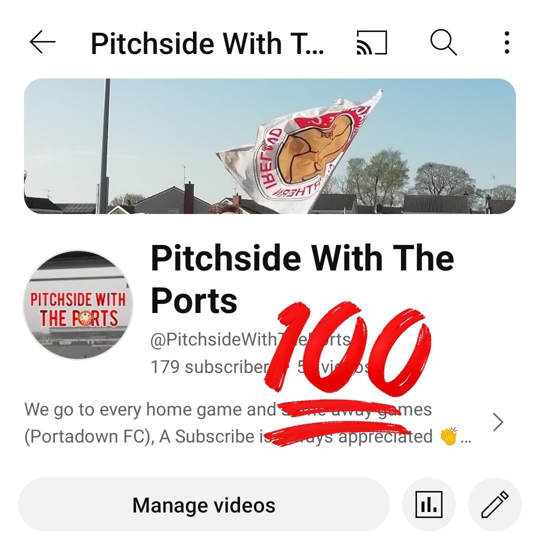 I will be doing Portadown content on Friday night as the Ports face Institute as Portadown lift the Championship trophy...

Subscribe so you don't miss it ( ;

youtube.com/@PitchsideWith…

#PortadownFC #Portadown #Ports #PFC #NIFL #NI #Football