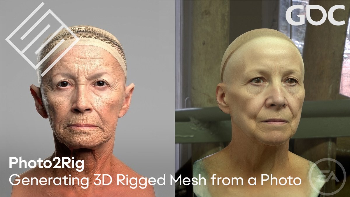 seed's tweet photo. Check out this dynamite presentation by SEED’s own Hau Nghiep Phan on how how ML can improve facial animation. It was part of @Official_GDC 2024. Watch the full presentation at the GDC Vault: https://t.co/CE2Pf0H5bp https://t.co/RDEhoeTi5c