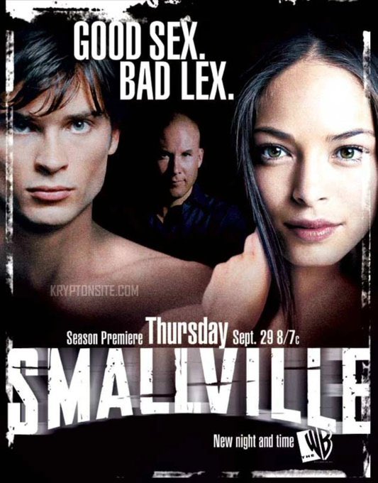 can james gunn get corenswet, rachel, and nicholas to recreate this smallville poster for superman 2025 please. please. i need it.