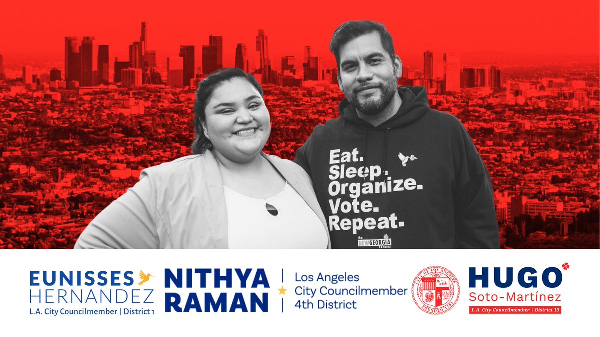 We're excited to announce our special guests this Sunday include @HugoForCD13, @EunissesH, and legislative staff from @nithyavraman's office! Join us for a discussion about how collectively we can win this struggle and build tenant power. RSVP at dsa.la/rentersfightba…!