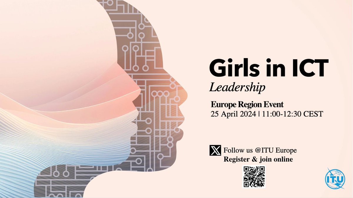 Today, we celebrated #GirlsinICT in #Europe with powerful messages from a diverse group of current and future leaders of women discussing #leadership in tech. @ITUEurope is grateful for the engaging and inspiring discussions to all the participants. ➡️itu.int/go/FNZL