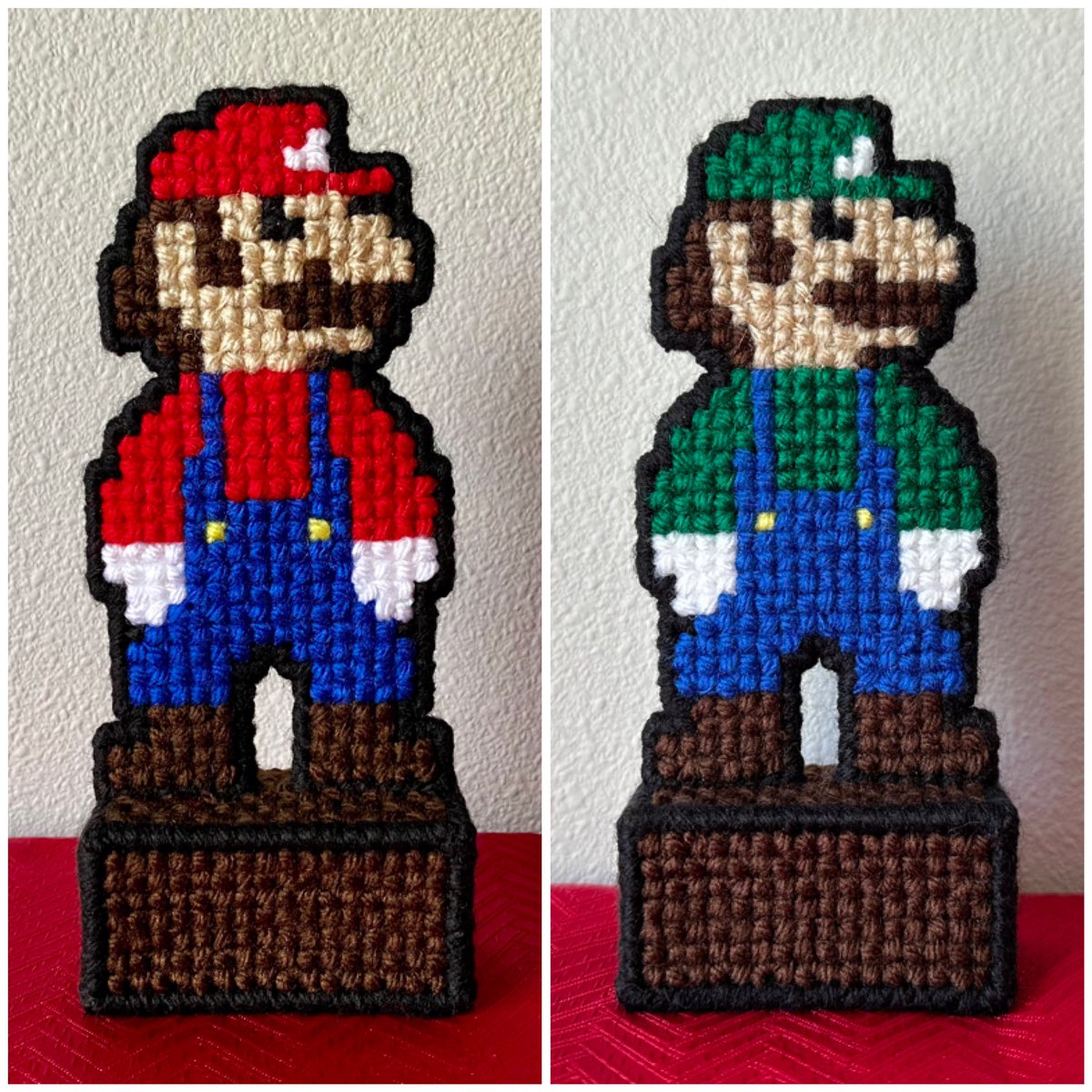 Happy National Hug A Plumber Day! 

Shop available Mario Bros. themed Pop-ups in my Square shop: 
justaskcassie.square.site/shop/mario-bro… 

#NationalHugAPlumberDay #mario #luigi #supermariobros #nerddecor #geekdecor #gamerdecor #videogamedecor #celebrateeveryday