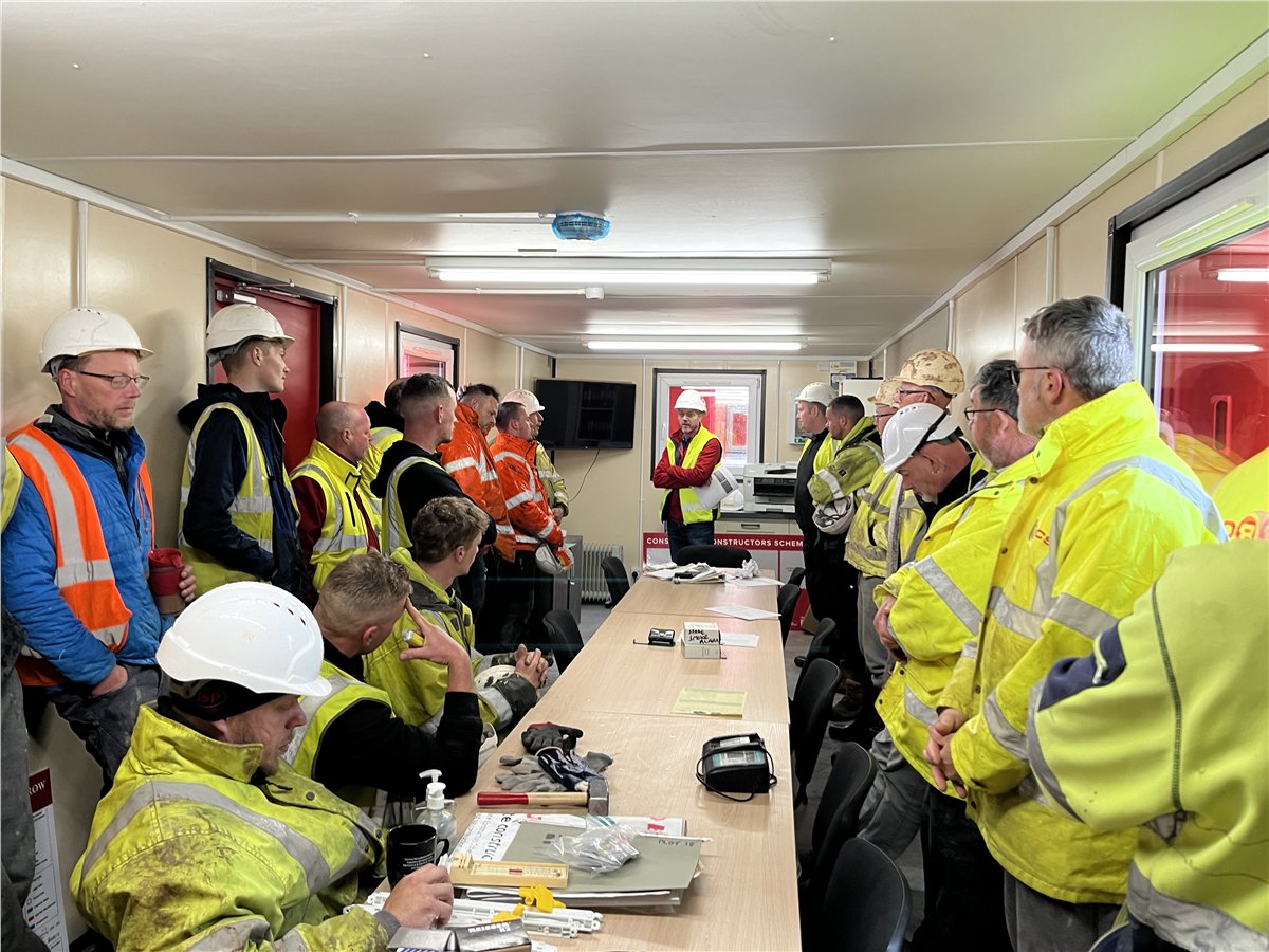 Ahead of #WorkersMemorialDay this Sunday, we gathered colleagues across the country, both office-based and on site to take part in a company wide stand down. The minute's silence was held to reflect and remember those that had lost their life due to an accident at work or from…