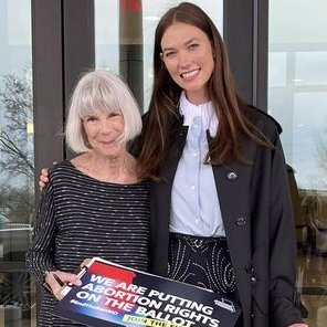 St. Louis native and model Karlie Kloss helped gather signatures on the reproductive freedom petition, saying 'everyone deserves access to vital health care and autonomy over our bodies. Full stop.' Read her column in the Washington Post ow.ly/JmvZ50RocHl