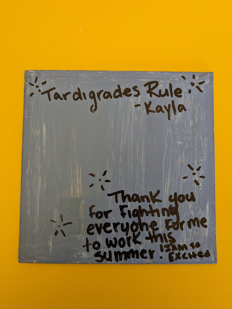 ArthropodQueen's tweet photo. Student art gifts never fail to make me smile! This is from my research student for this summer. I promise no humans were harmed in my fighting for her 😅. #SciArt https://t.co/uFS8899qEr