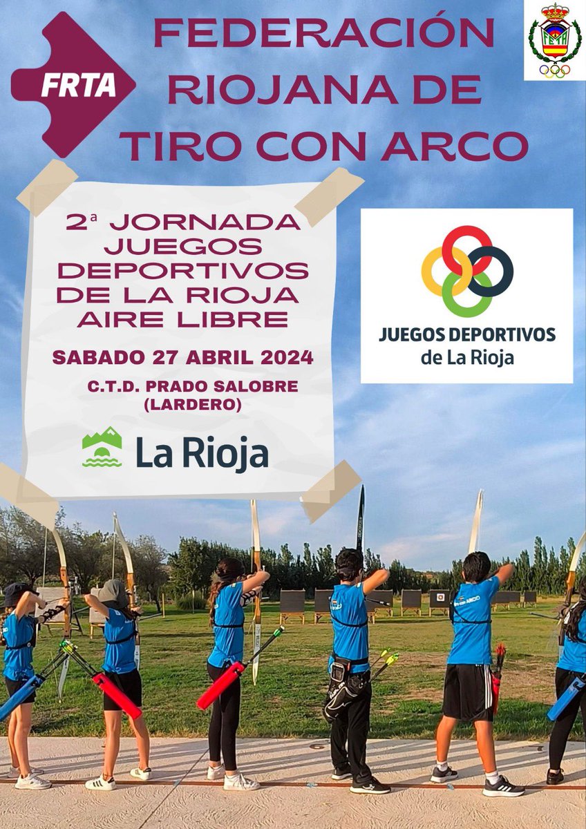 Este finde 2a Jornada JJDD Aire Libre #lariojadeporte #LaRioja #deporte #rfeta #frtarco