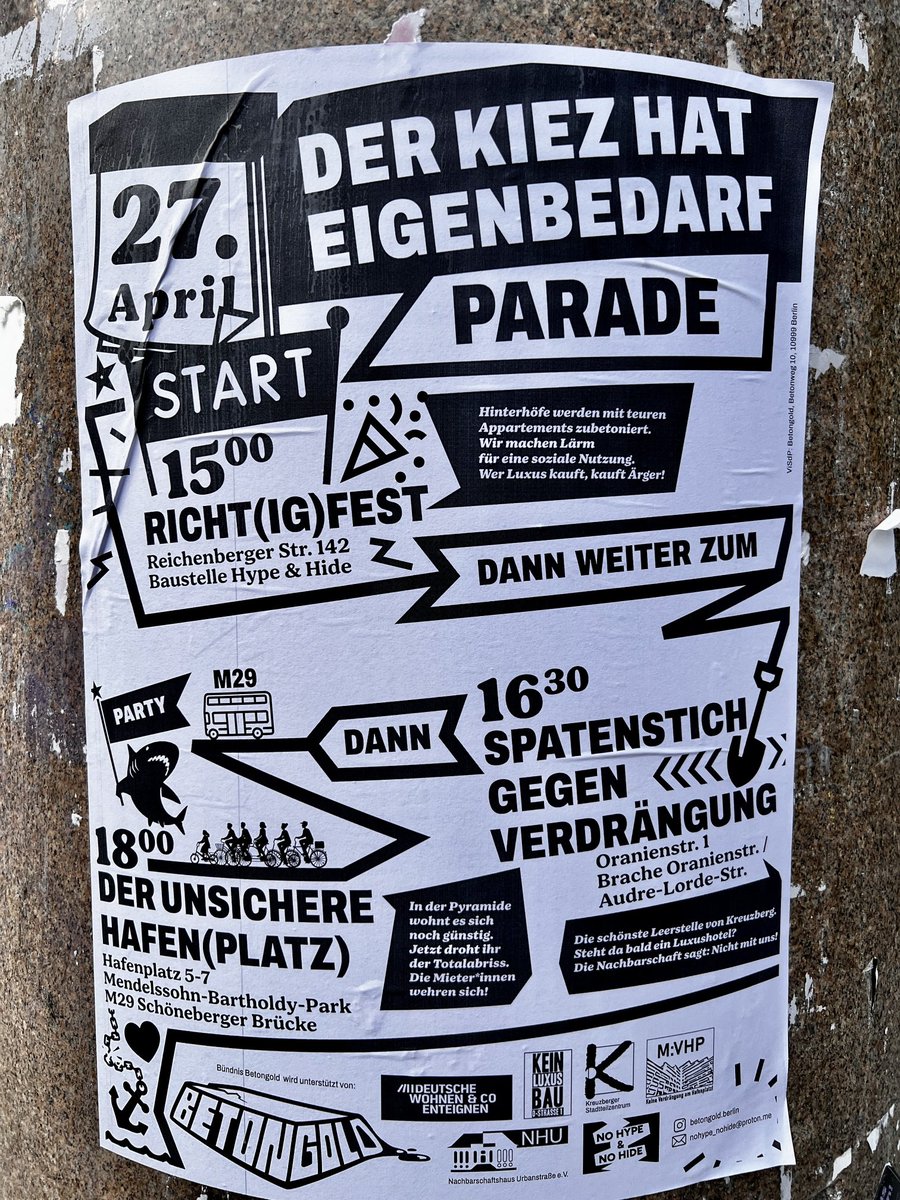 DER KIEZ HAT EIGENBEDARF
PARADE