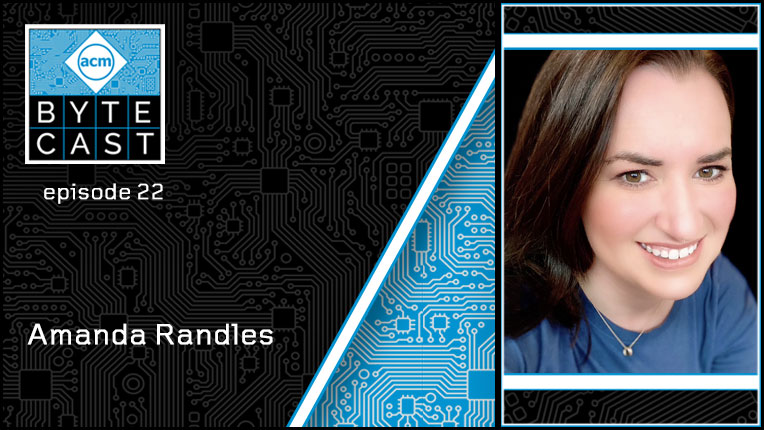 Congratulations to Amanda Randles (@RandlesLab) on her 2023 ACM Prize in Computing for groundbreaking contributions to computational health! Check out our 2021 #ACMByteCast where she talks about fluid dynamics @hseas, work on @IBM Blue Gene, and more. learning.acm.org/bytecast/ep22-…