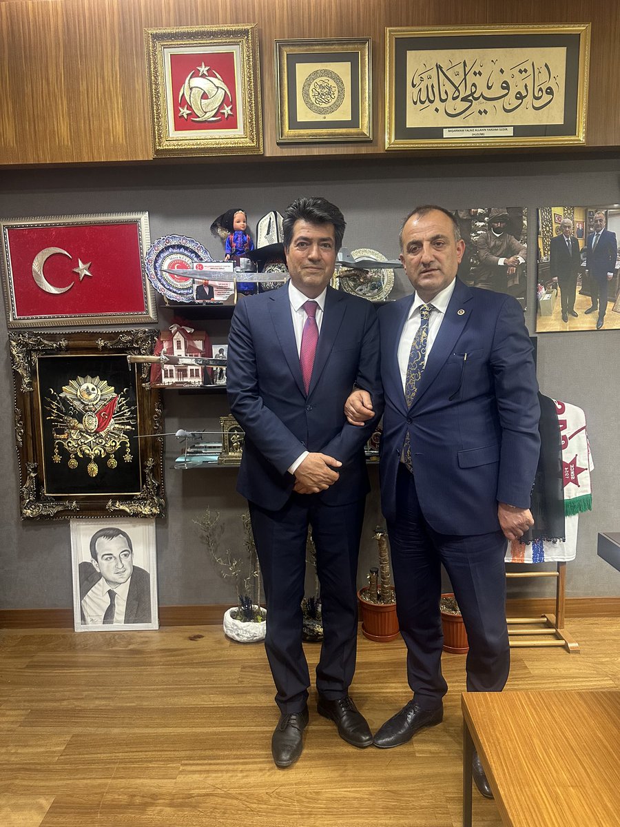 📍Ankara/TBMM Gazi Meclisimizde bizleri ziyarete gelen MHP Antalya Eski İl Başkanı Aydın Yeşilyurt’a teşekkür ederiz, Sağolsunlar.