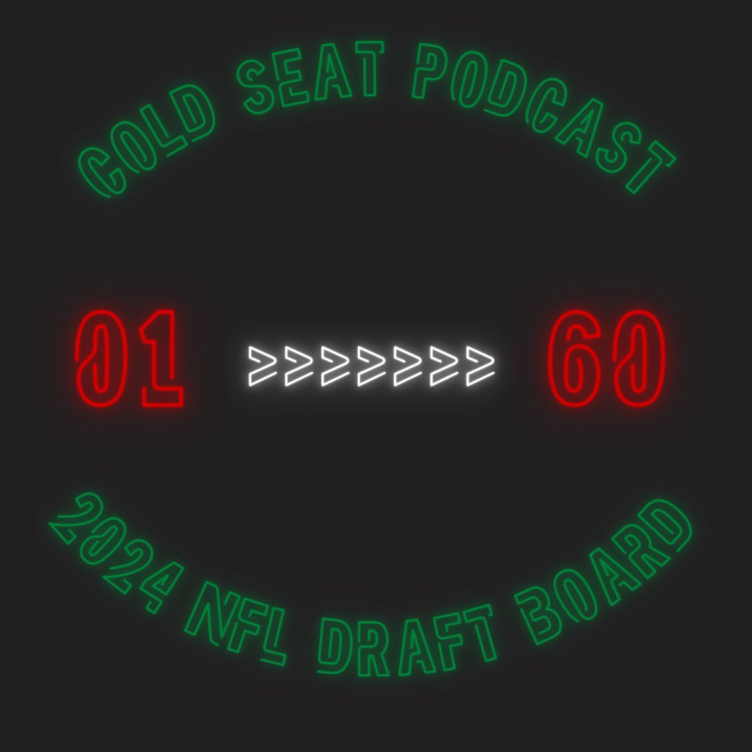 ColdSeatPodcast's tweet photo. It’s Draft Day in Detroit! As we’re just over nine hours away, here are our Top 60 players ranked! #BigBoard #NFL #NFLDraft #Draft https://t.co/X4OCWoLinE