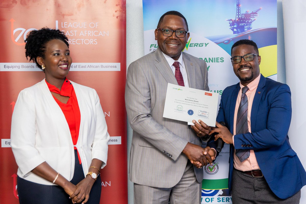 NCBAUganda's tweet photo. Cheers to our CEO, @mmuyobo for successfully completing the exclusive #ESG training for Directors. Your dedication to advancing sustainability sets a remarkable example for our team. Congratulations on this achievement!
#goforit
#ESGLeaders https://t.co/ZNUp1HAdqV