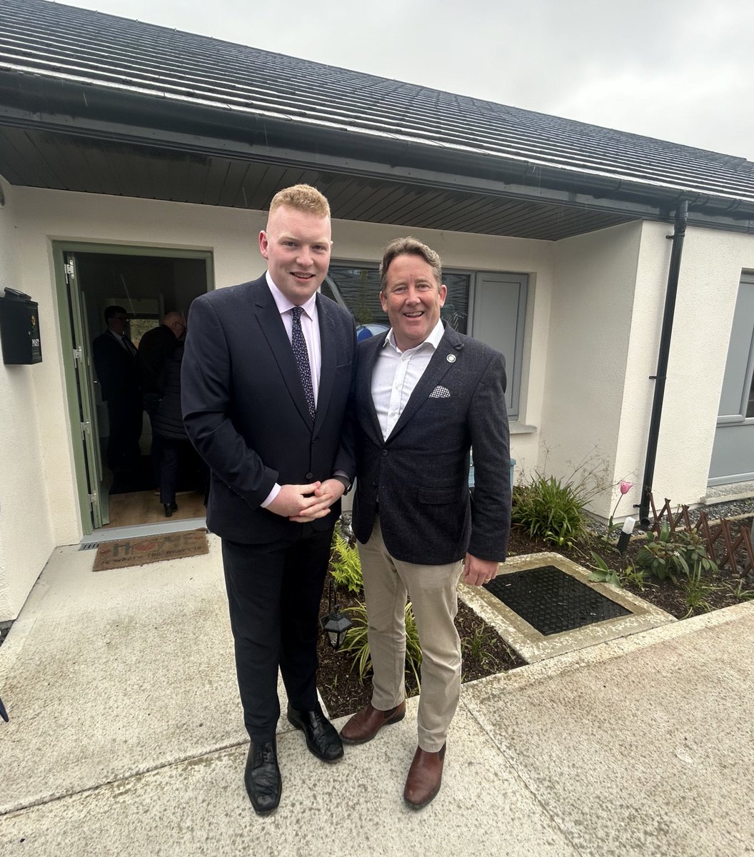 I’ve spent the day with my @fiannafailparty colleagues in #Laois today with @SeanFlemingTD Cllr Padraig Fleming & Cllr Paschal McEvoy and I was delighted to meet with our new candidate in Portarlington Joey Kennedy - our youngest candidates.