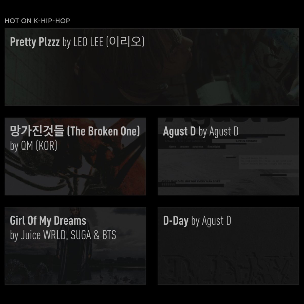 Genius_kor's tweet image. #GeniusCharts | “망가진것들 (The Broken One)” by #QM ft. #JIUNG of P1Harmony debuts at #2 on the daily K-Hip-Hop chart in Genius Korea!

This becomes JIUNG’s second appearance on the Genius Korea charts and his first on the daily K-Hip-Hop chart! 

genius.com/Qm-kor-the-bro…