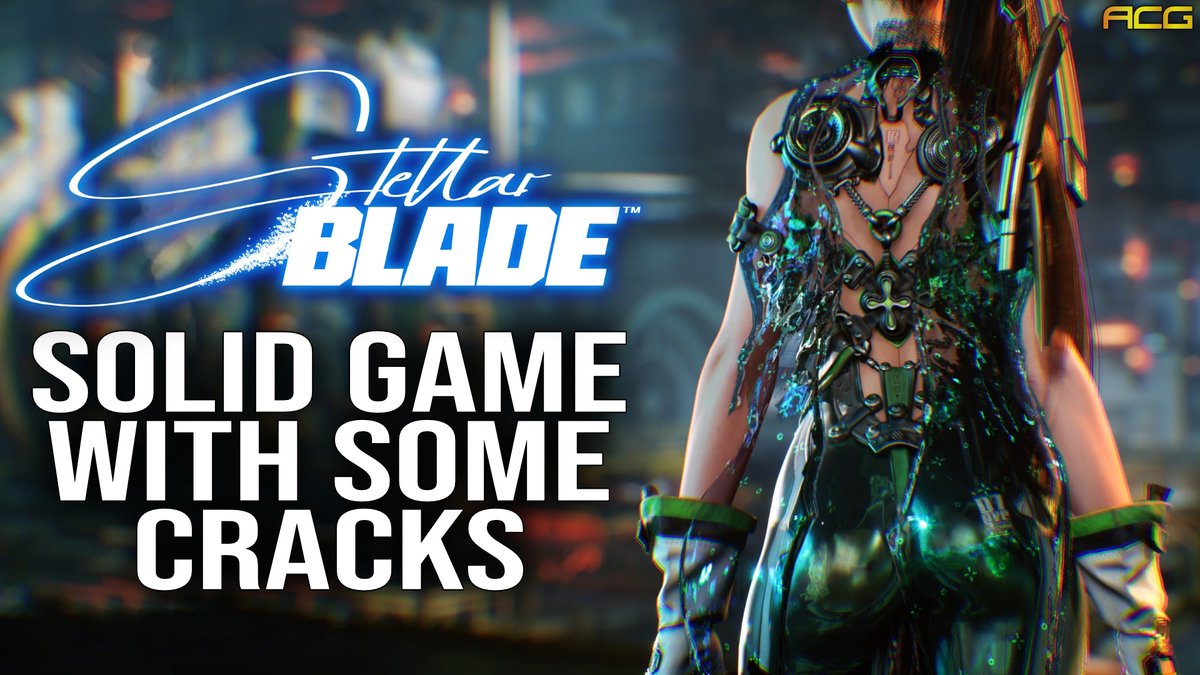 Stellar Blade has its issues but ultimately came together well enough to get a Buy rating. I would love to see them work/rework the perfect animation delay. For fans of this genre, but with some caveats going in. youtu.be/PBl9lbhy7HM