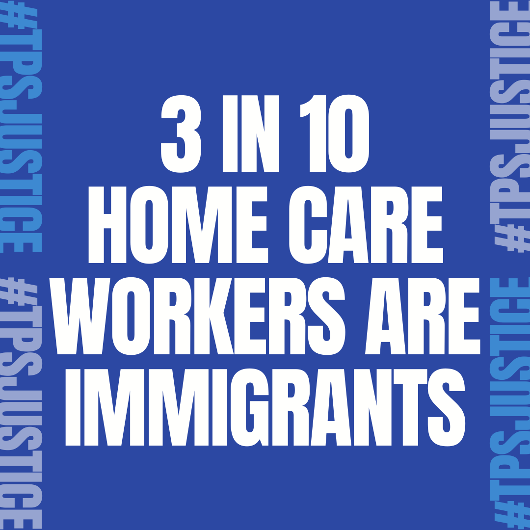 As caregivers, many TPS holders care for our aging family members, people with disabilities, and our children so we can go to work, contribute to the economy, and know that our loved ones are safe. #TPSjustice for all qualifying countries!