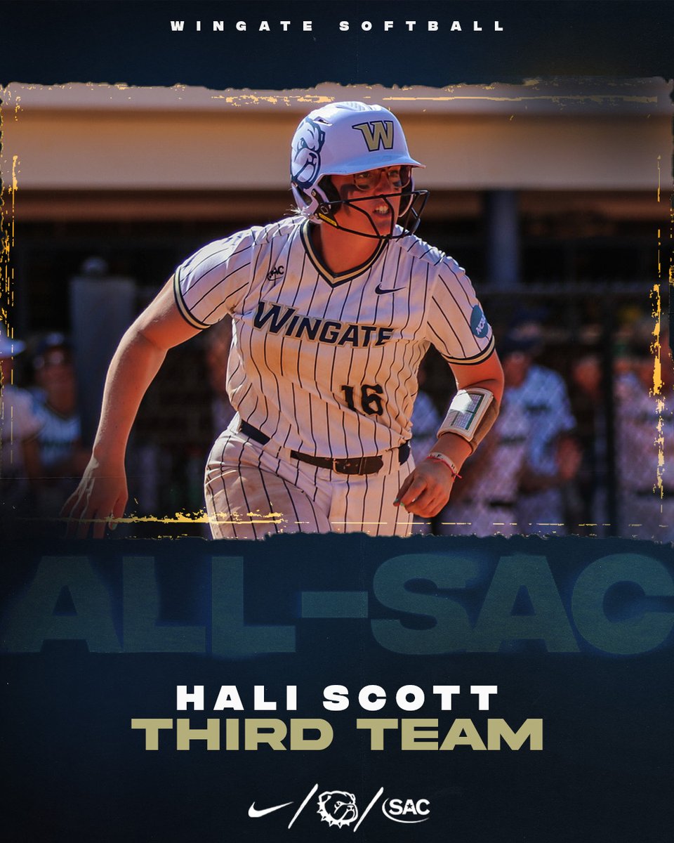 Wingate Bulldogs (@wu_bulldogs) on Twitter photo Huge honors for the champs!!
Savanna Brooks is the SAC PLAYER OF THE YEAR!
Jamie Stanclift repeats as SAC COACH OF THE YEAR!
FIVE All-SAC honorees including FOUR 1st Team selections for <a href="/WingateSoftball/">Wingate Softball</a> !!
Story | shorturl.at/vLRV9
#OneDog Huge honors for the champs!!
Savanna Brooks is the SAC PLAYER OF THE YEAR!
Jamie Stanclift repeats as SAC COACH OF THE YEAR!
FIVE All-SAC honorees including FOUR 1st Team selections for <a href="/WingateSoftball/">Wingate Softball</a> !!
Story | shorturl.at/vLRV9
#OneDog