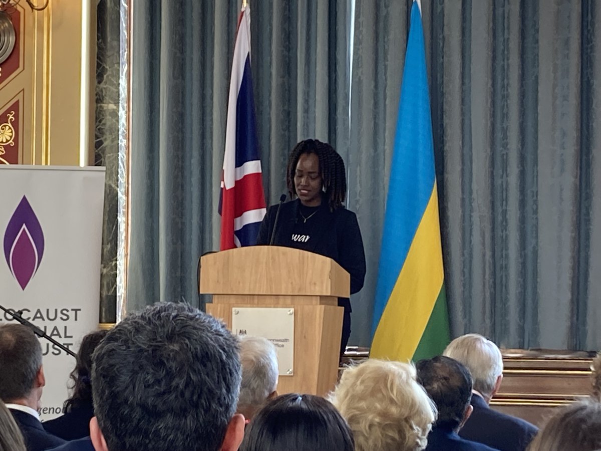 This morning we attended the #Kwibuka30 ceremony held to commemorate 30 years since the genocide against the Tutsi in #Rwanda. We are pleased to have worked with @FCDOGovUK and @RwandaInUK to organise this moving commemoration, at which our CEO, @OliviaRMW, spoke about the need…