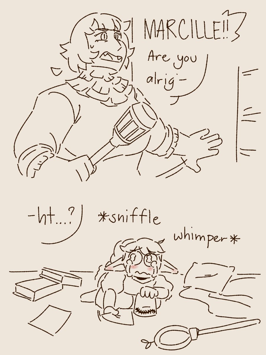 the true way to a touden's heart: care about their special interest #dungeonmeshi #farcille (1/3)